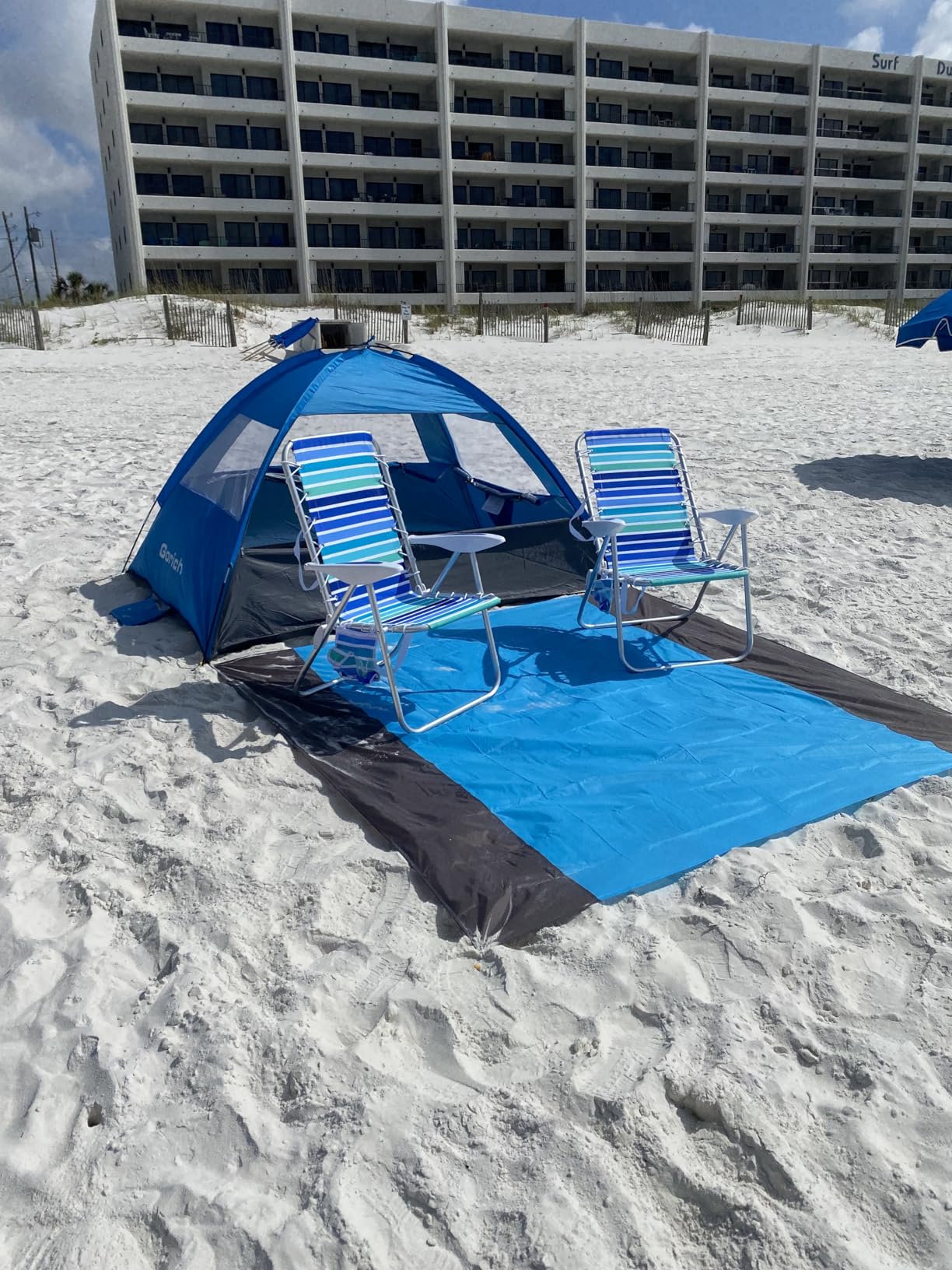 Solara™ | Oversized Sandproof Beach Blanket - mildlymama