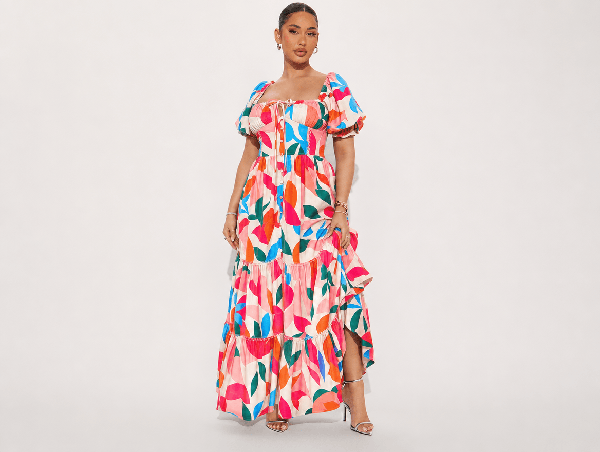 Solea™ | Striped Smocked Maxi Dress - mildlymama