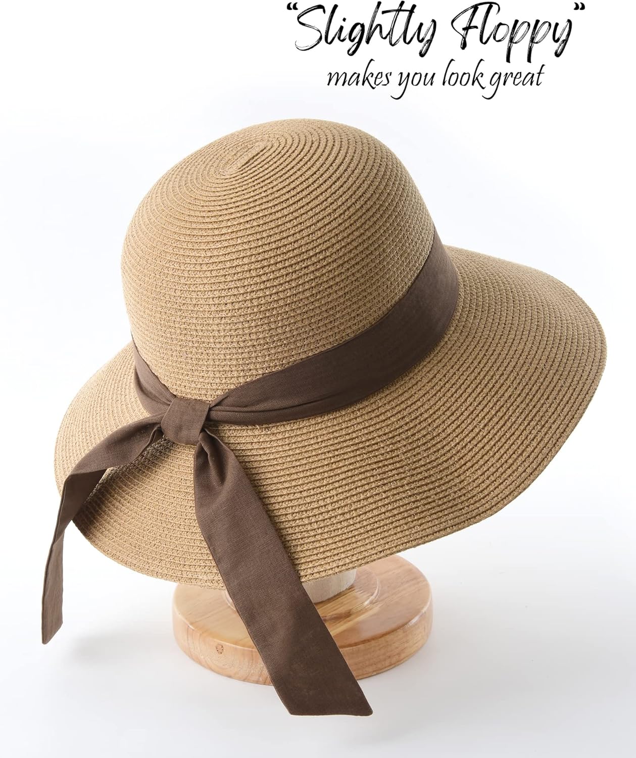 Soleil | Wide Brim Foldable Straw Beach Sun Hat UPF 80+ - mildlymama