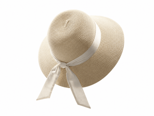 Soleil | Wide Brim Foldable Straw Beach Sun Hat UPF 80+ - mildlymama
