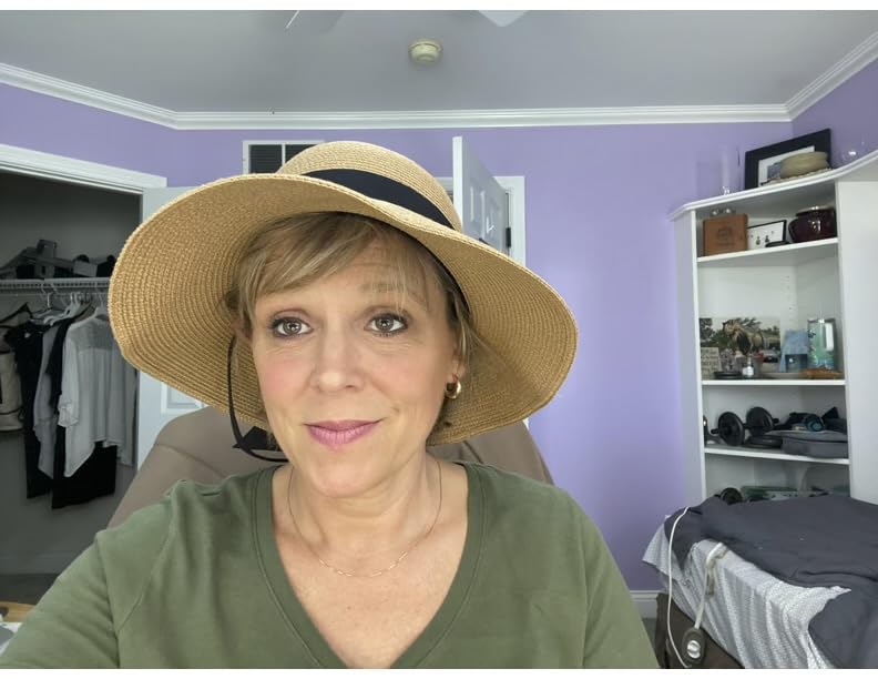 Soleil | Wide Brim Foldable Straw Beach Sun Hat UPF 80+ - mildlymama