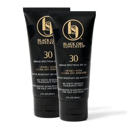 SPF 30 for the Face & Body - Moisturizing Sun Protection, SPF 30, Sun Lotion for Women, Ultra Sheer, Travel Size, No White Cast for Melanin Rich Skin - 2 Fl Oz - mildlymama