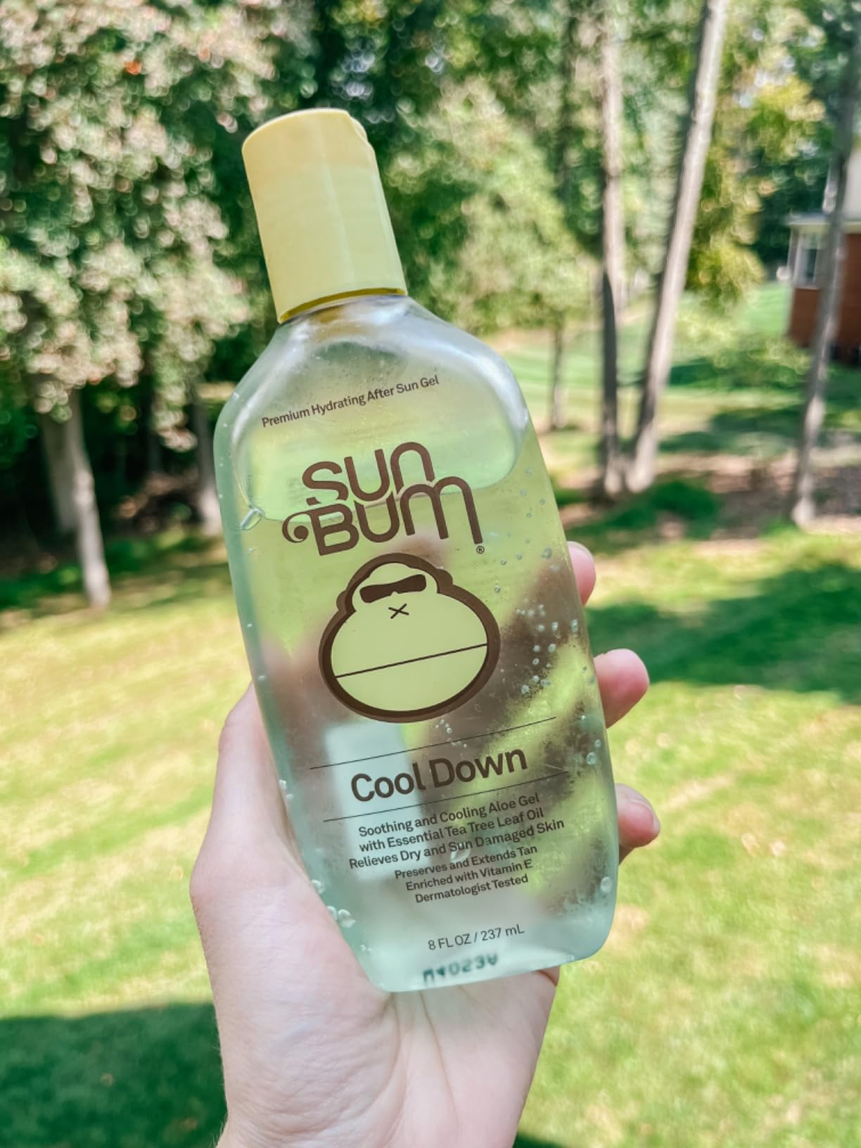 Sun Bum Cool Down | Aloe Vera After Sun Soothing Gel with Vitamin E — 8 oz - mildlymama