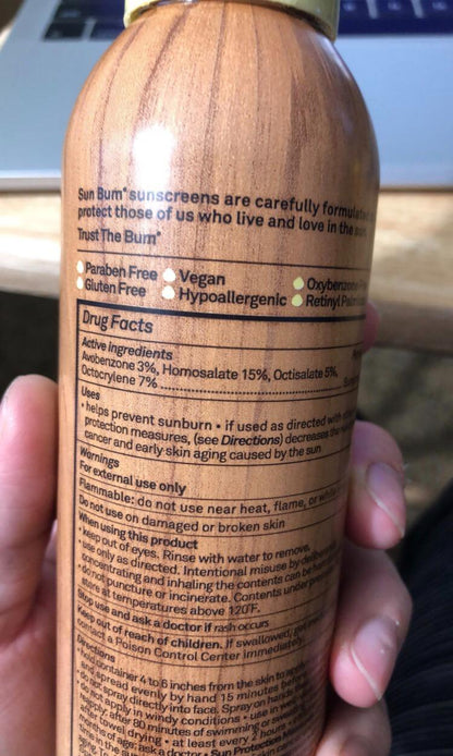 Sun Bum Original | SPF 50 Broad Spectrum Moisturizing Body Sunscreen Spray — 6 oz - mildlymama