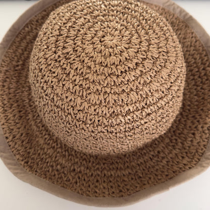 Sunny | Wide Brim Floppy Cotton Bucket Sun Hat UPF 50+ Foldable - mildlymama