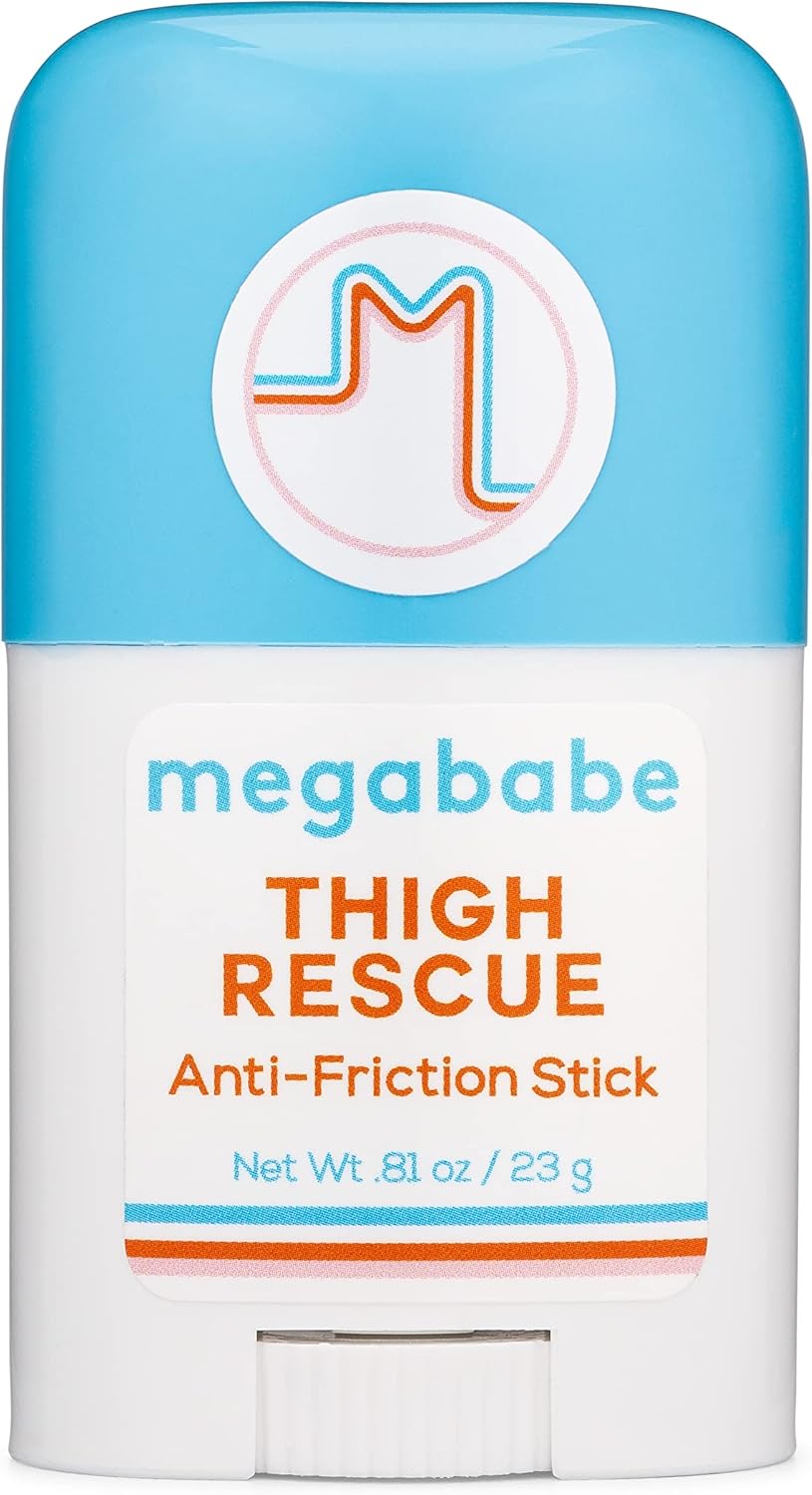 Thigh Rescue Anti - Chafe Stick Mini | Travel Size, Great for On - The - Go | Prevents Skin Chafe & Irritation | Thighs, Arms, Bra - Lines & More - mildlymama