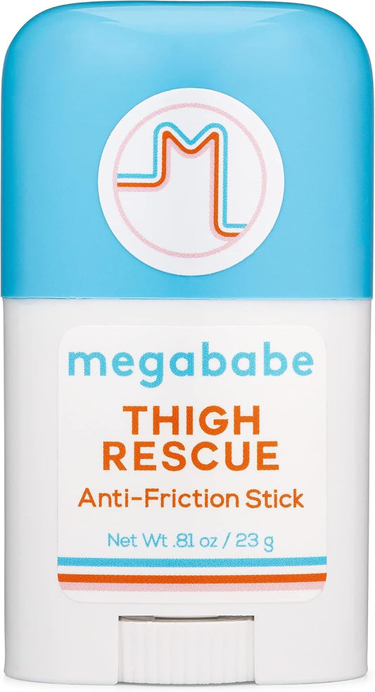 Thigh Rescue Anti - Chafe Stick Mini | Travel Size, Great for On - The - Go | Prevents Skin Chafe & Irritation | Thighs, Arms, Bra - Lines & More - mildlymama