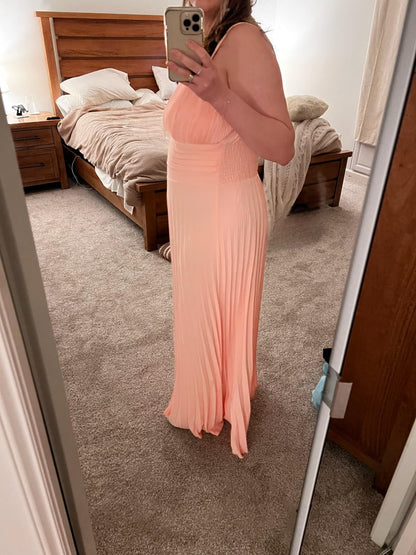 Violette™ | French Style Pleated Maxi Dress - mildlymama