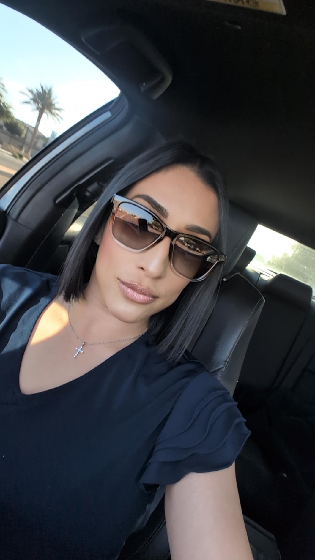 Vivienne | Retro Polarized Mirrored Sunglasses with UV400 Protection - mildlymama
