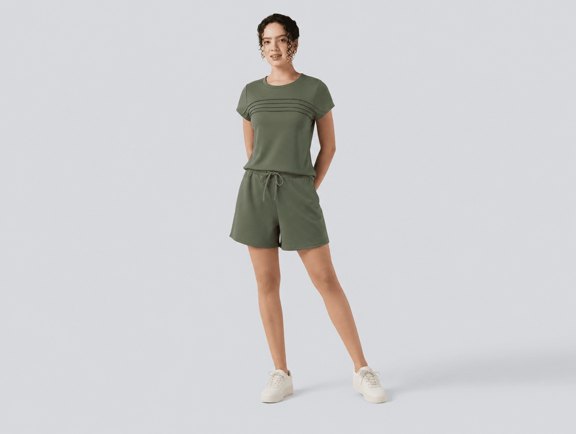 Womens Short Sets 2 Piece Summer Outfits for Women Lounge Sets Beach Vacation Travel Clothes Trendy Loungewear Sets - mildlymama