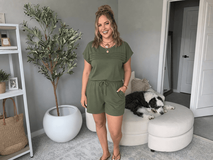 Womens Short Sets 2 Piece Summer Outfits for Women Lounge Sets Beach Vacation Travel Clothes Trendy Loungewear Sets - mildlymama